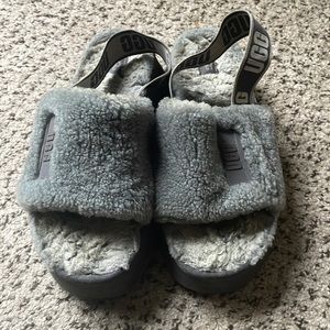 Ugg slides with band on the back